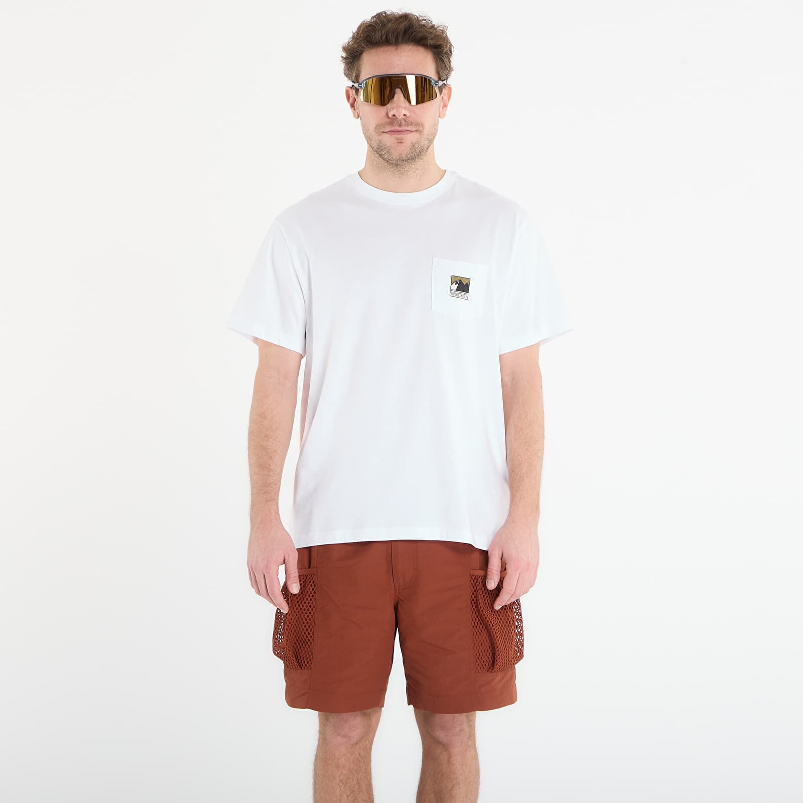 Tričko The North Face Mountain Logo Relaxed Short Sleeve Tee-Graphic TNF White XL