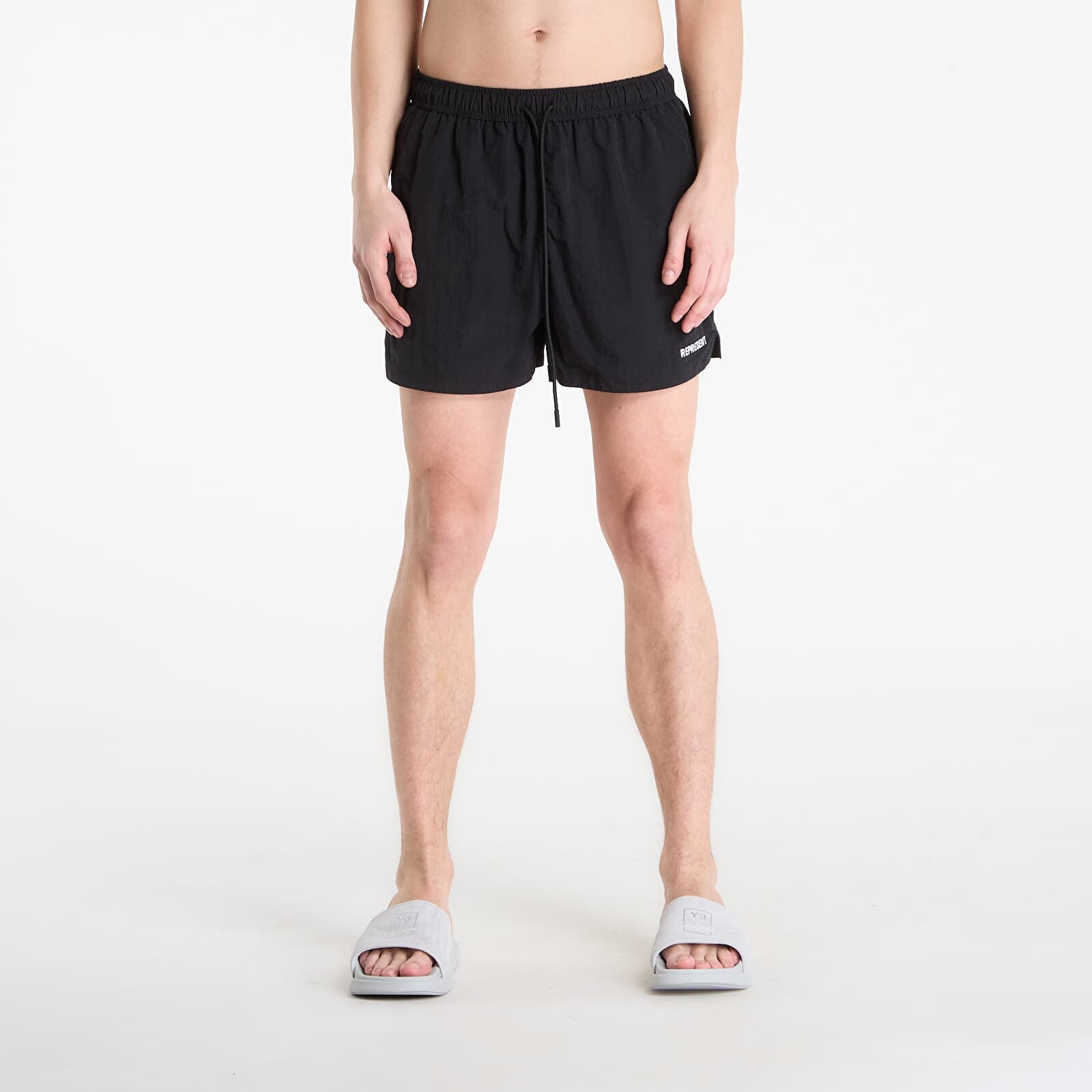 Plavky REPRESENT Swimshort Jet Black L