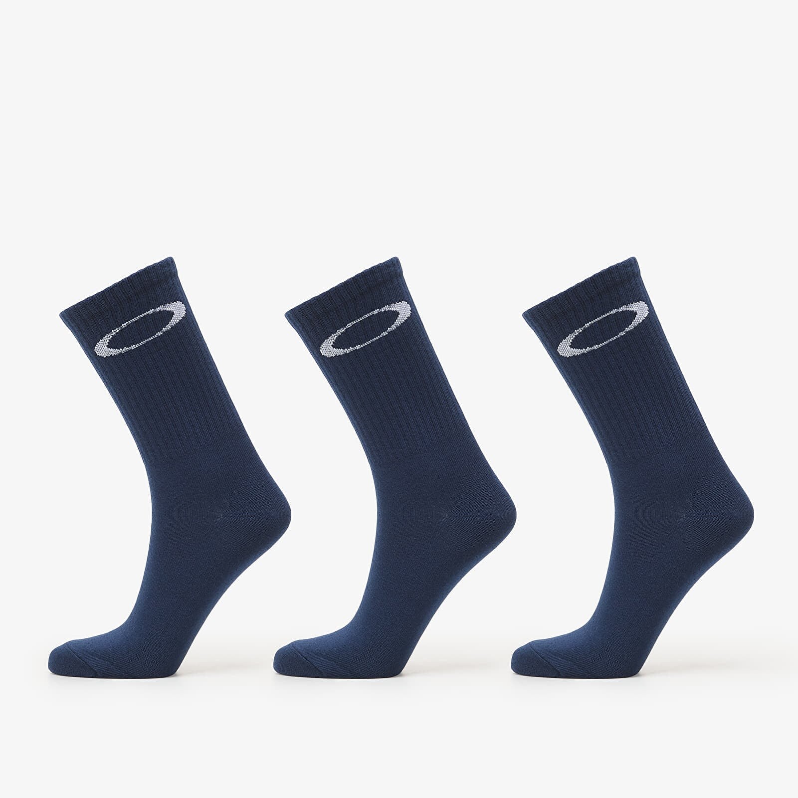Ponožky Oakley Ellipse Crew Sock Abyss/ White L