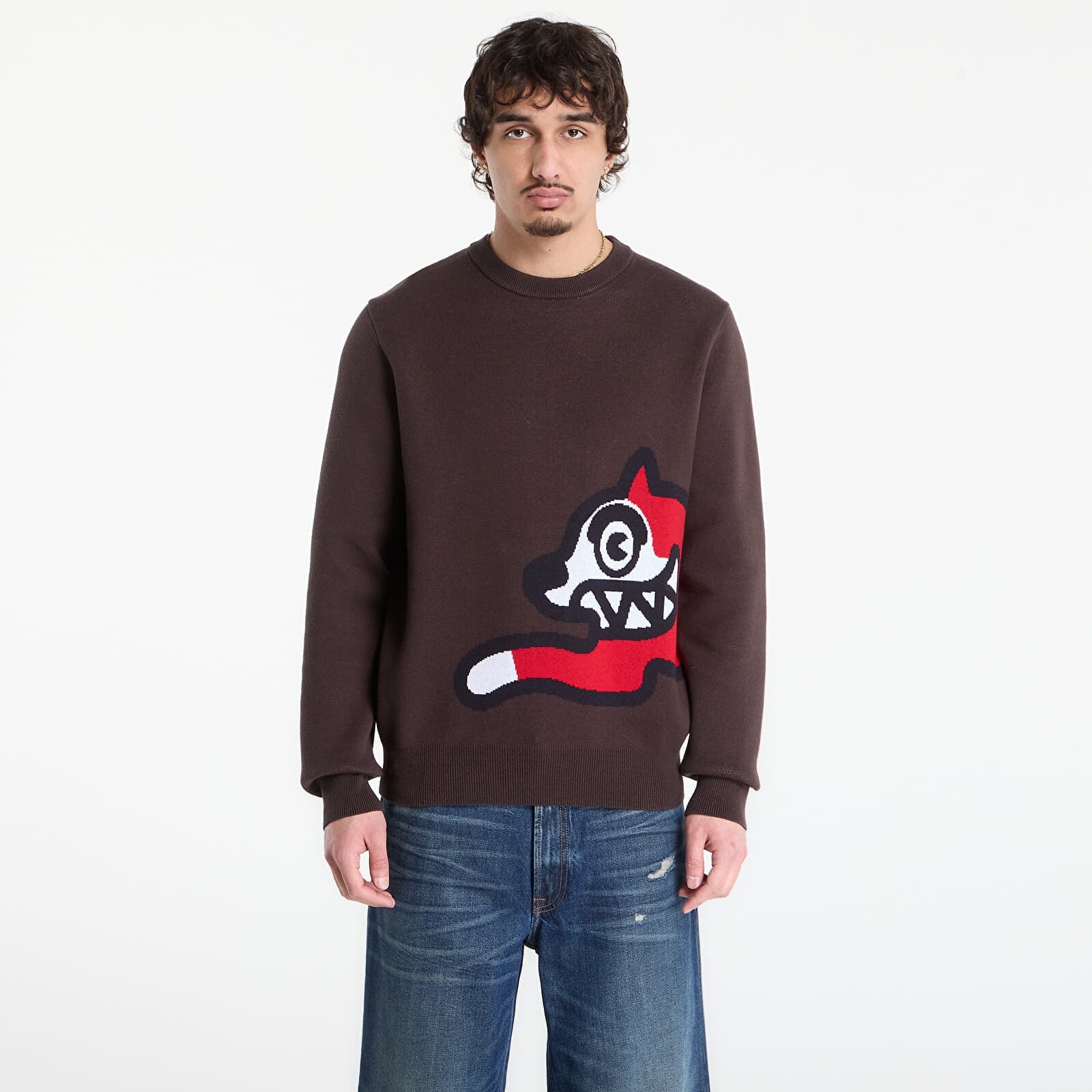 Sveter Billionaire Boys Club Icecream Running Dog Knitted Crewneck Black S