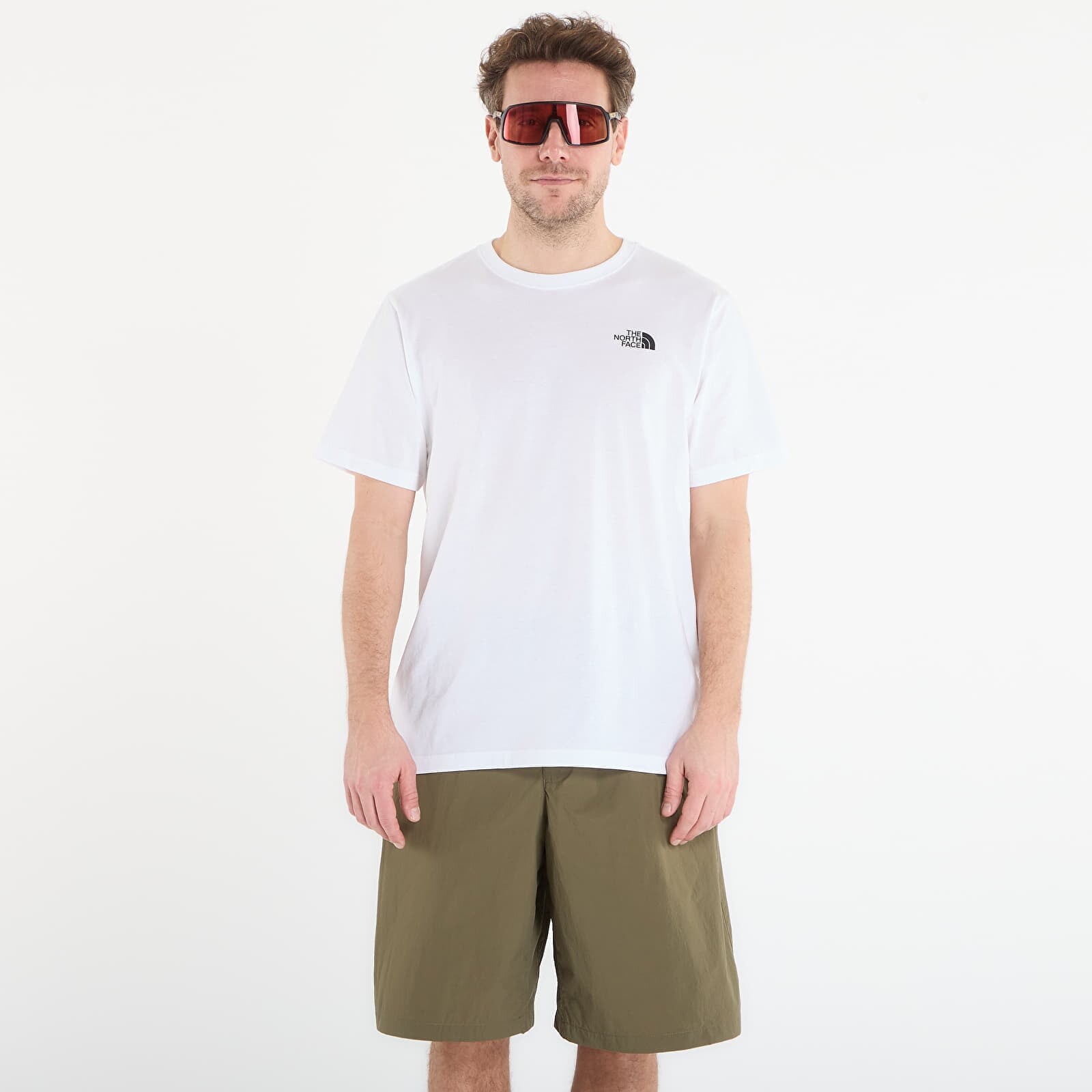 Tričko The North Face Vertical Regular Short Sleeve Tee-Graphic TNF White S