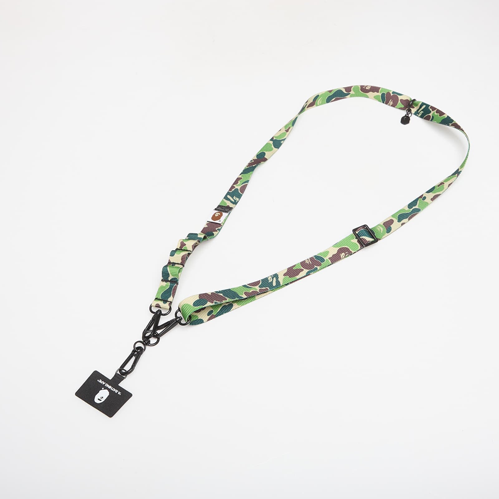 A BATHING APE Abc Camo Smartphone Shoulder Strap Green Universal