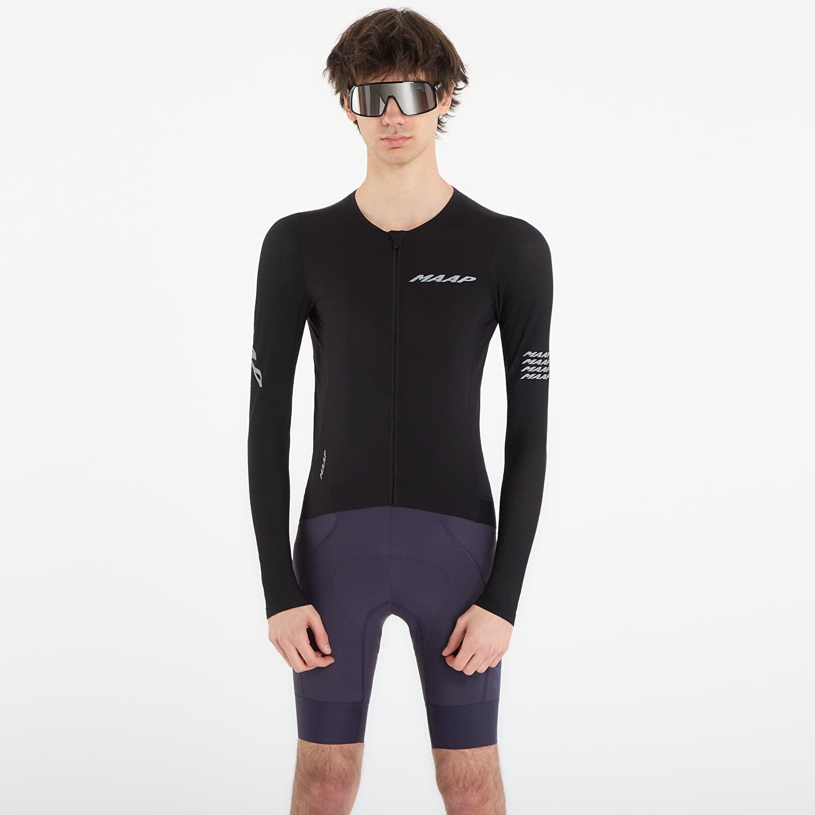 Dres MAAP Pro Emerge Ls Jersey Black M