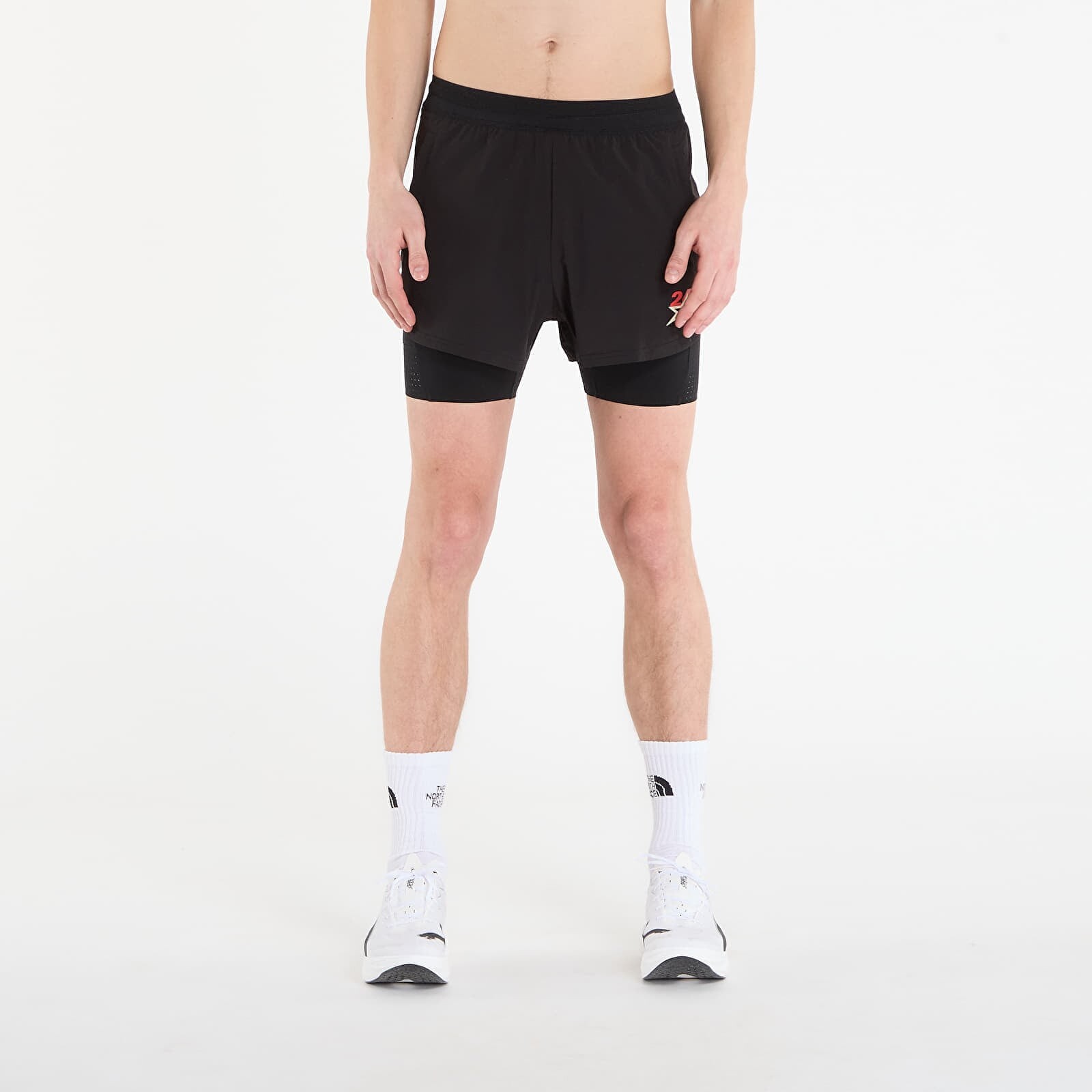 Šortky REPRESENT 247 Hybrid Short Jet Black M