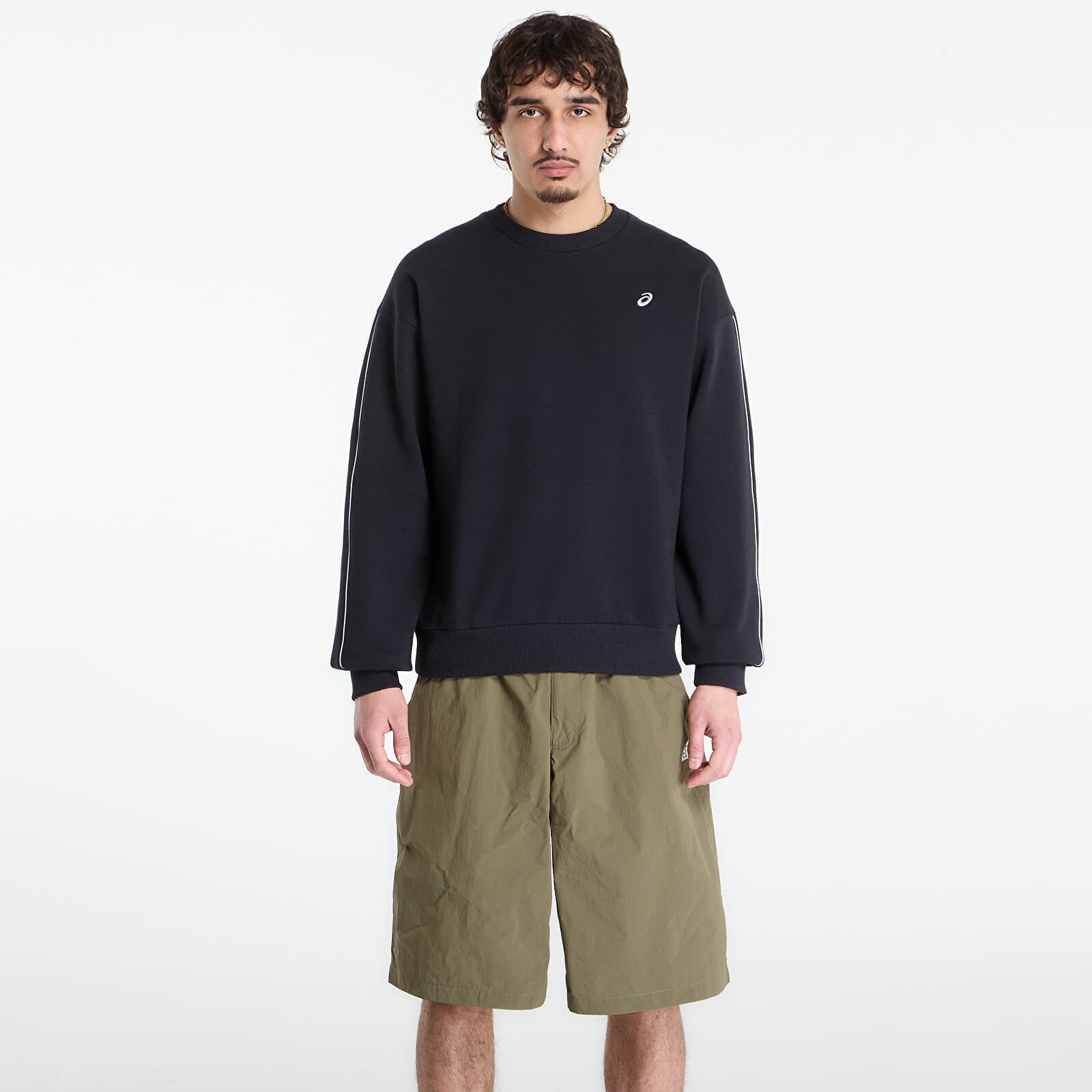 Mikina Asics Track Club Heritage Crew UNISEX ? S