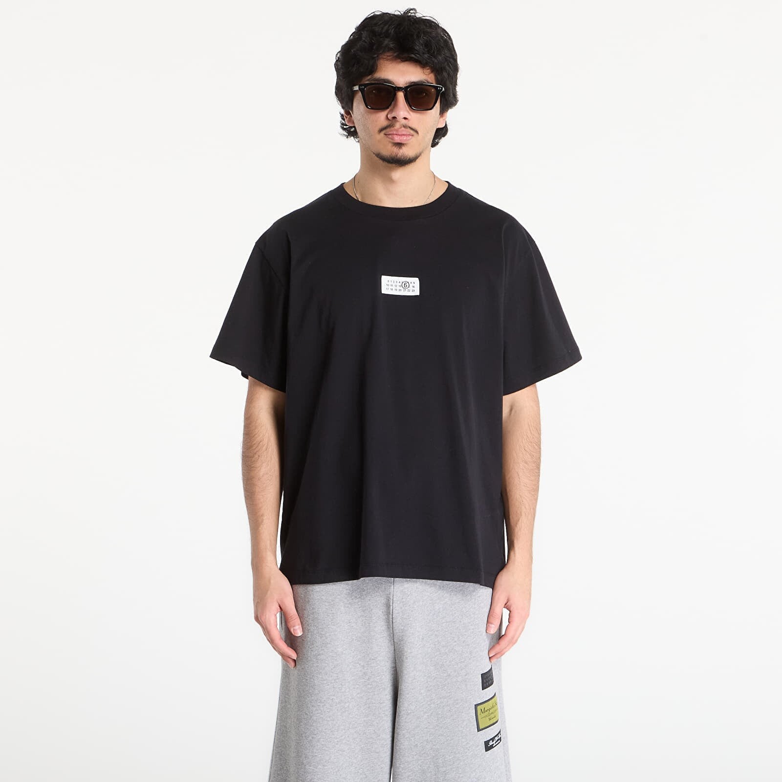 Tričko MM6 T-Shirt Black XL