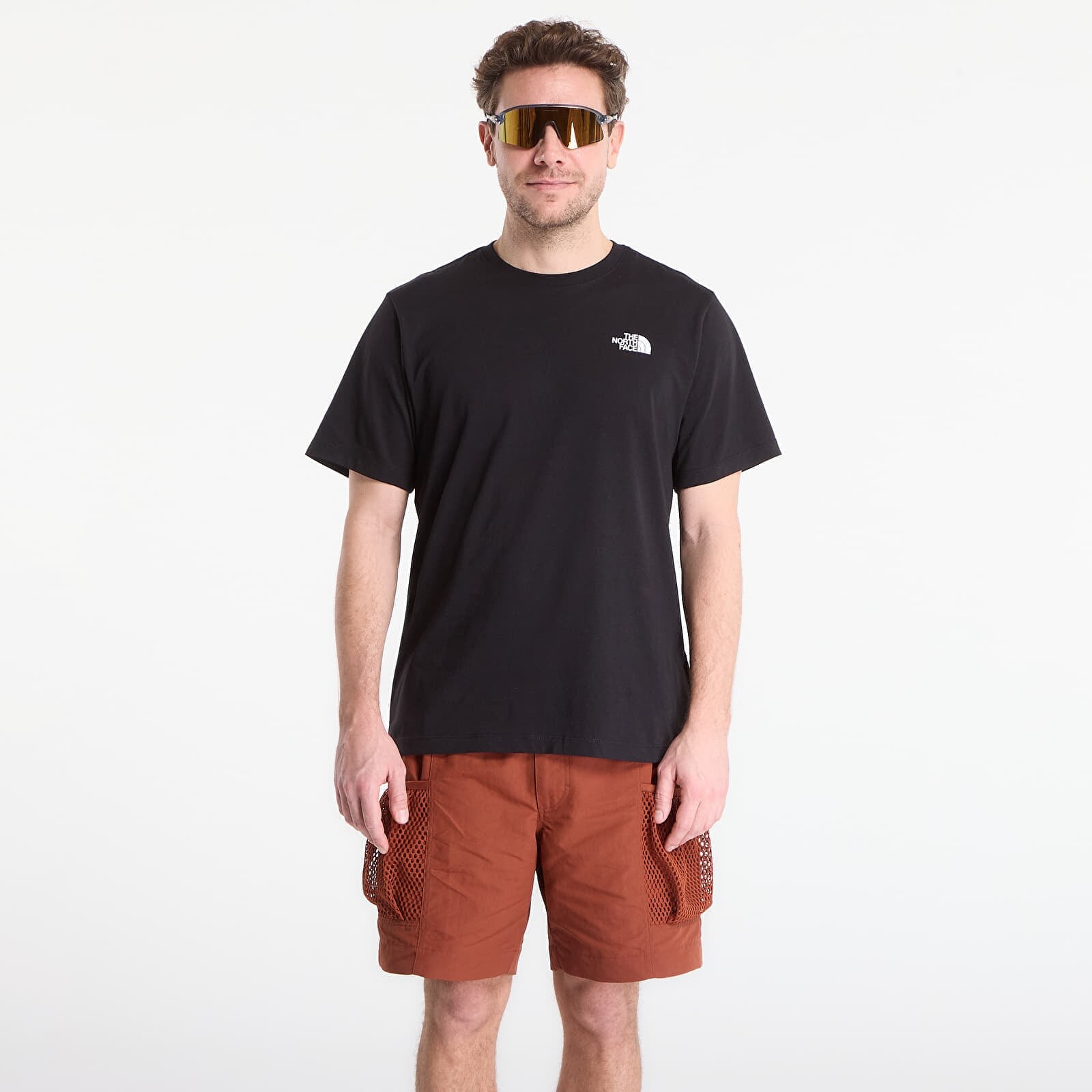 Tričko The North Face Vertical Regular Short Sleeve Tee-Graphic TNF Black XL