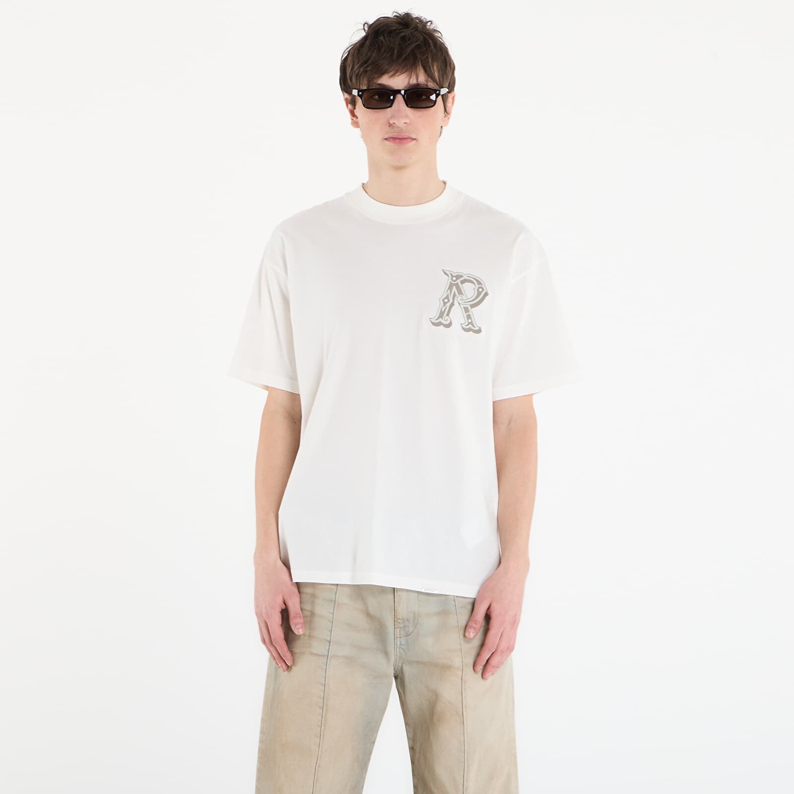 Tričko REPRESENT Western Initial T-Shirt UNISEX Flat White L