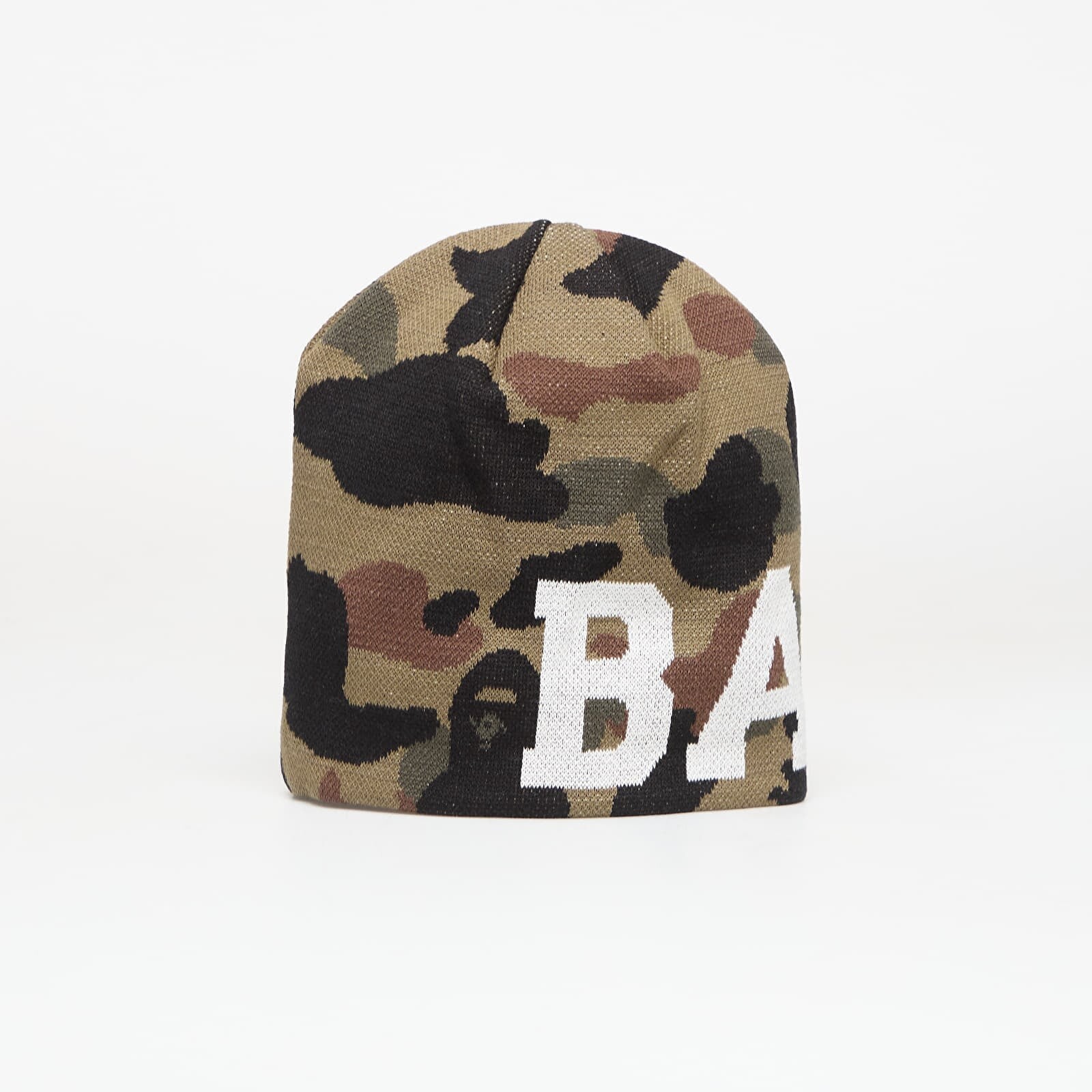 Čiapka A BATHING APE 1St Camo Knit Cap Green Universal