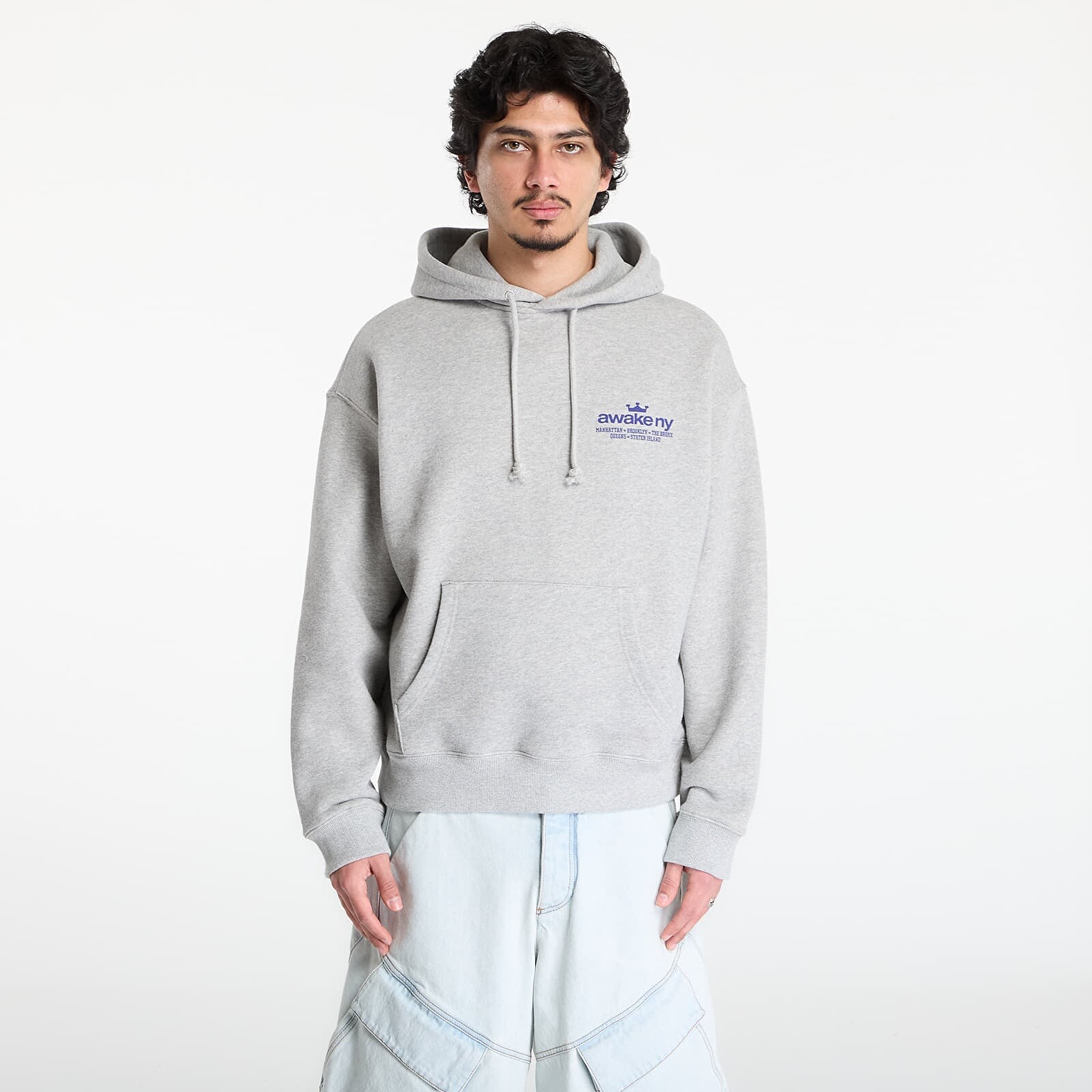 Mikina Awake NY Good Everywhere Pullover Hoodie Heather Gray M
