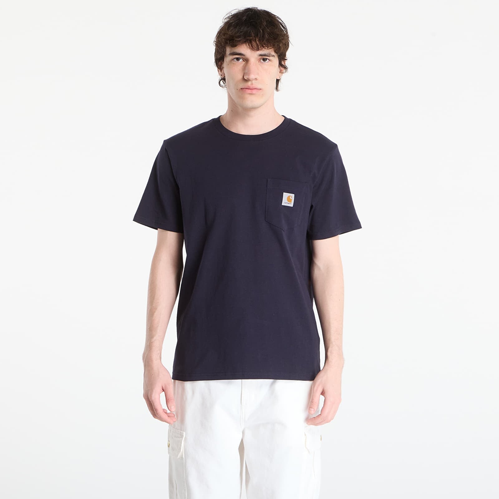 Tričko Carhartt WIP S/S Pocket T-Shirt Dark Navy S