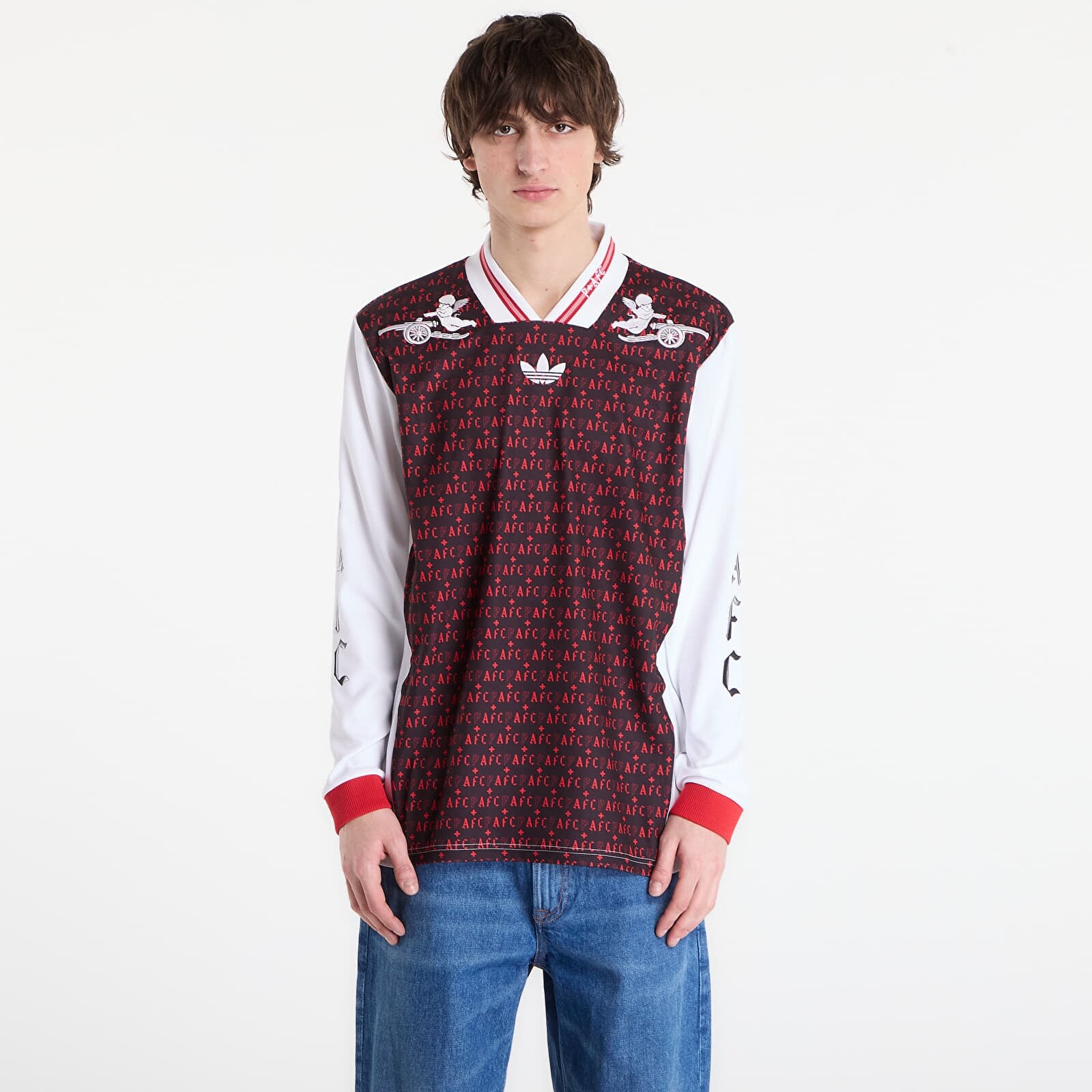 Dres adidas Arsenal Fc Places+Faces Lifestyler Jersey Black/ White M