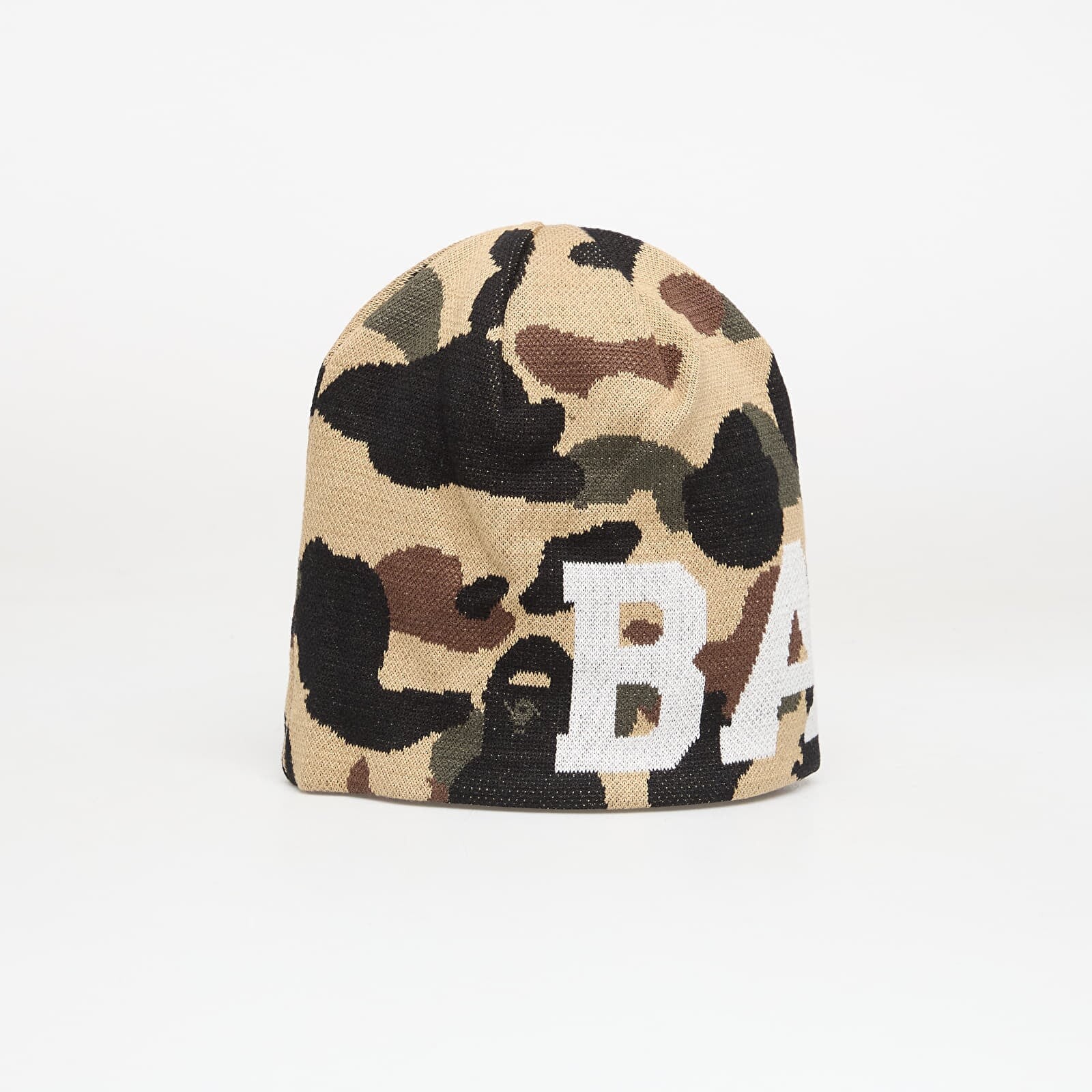 Čiapka A BATHING APE 1St Camo Knit Cap Yellow Universal