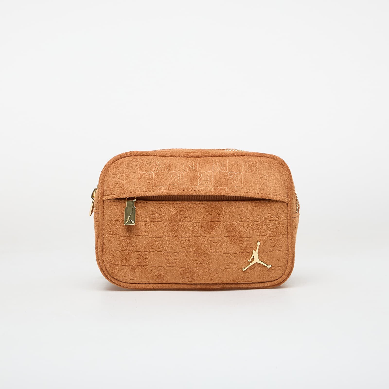 Taška Jordan Jam Suede Monogram Camera Bag Cognac Universal