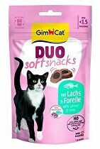 GimCat Duo Soft Snacks 50 g - losos a pstruh