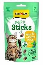 GimCat Mini Sticks - kuracie mäso s mačacou mätou (50 g)