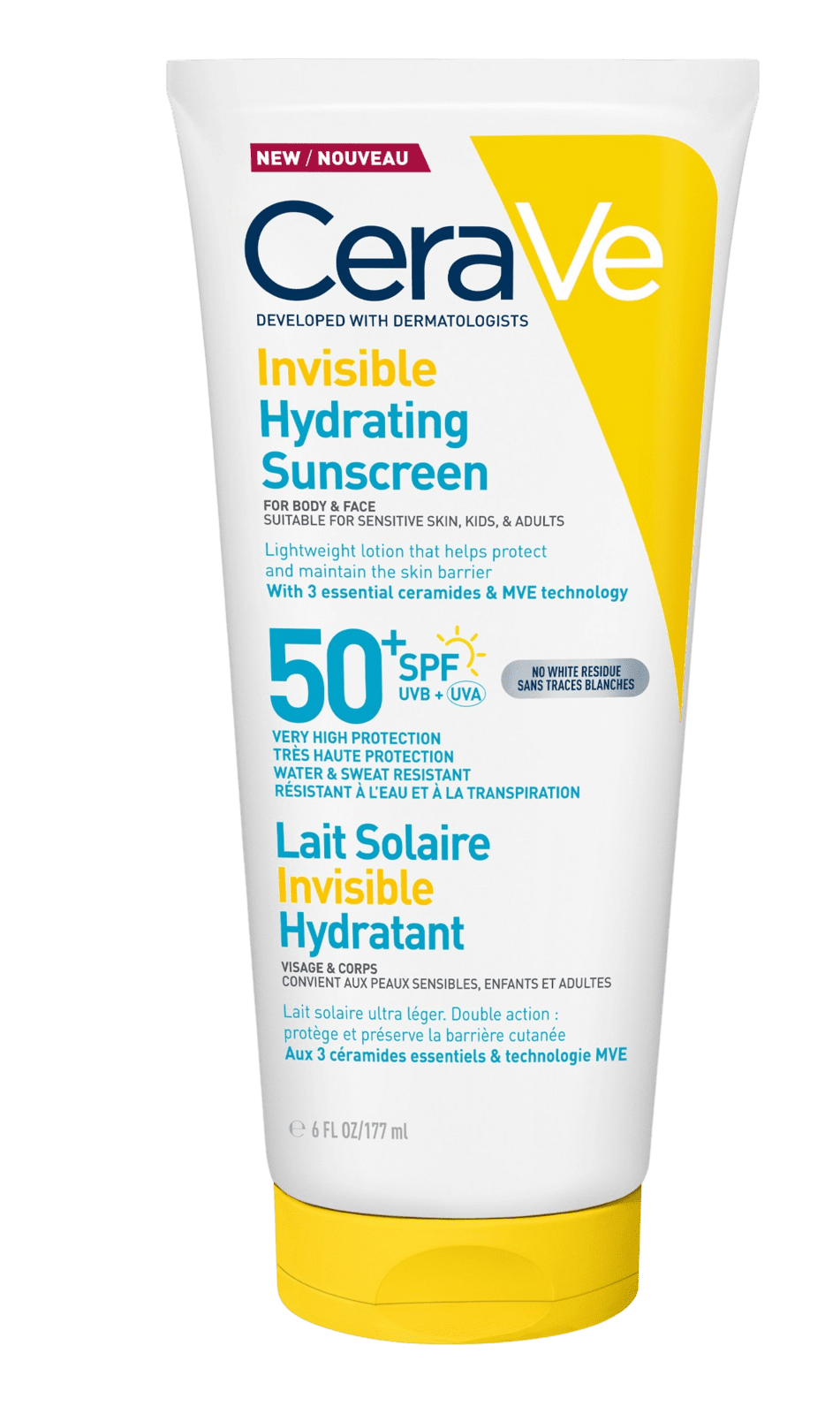 CeraVe Hydratačné opaľovacie mlieko SPF 50 177ml