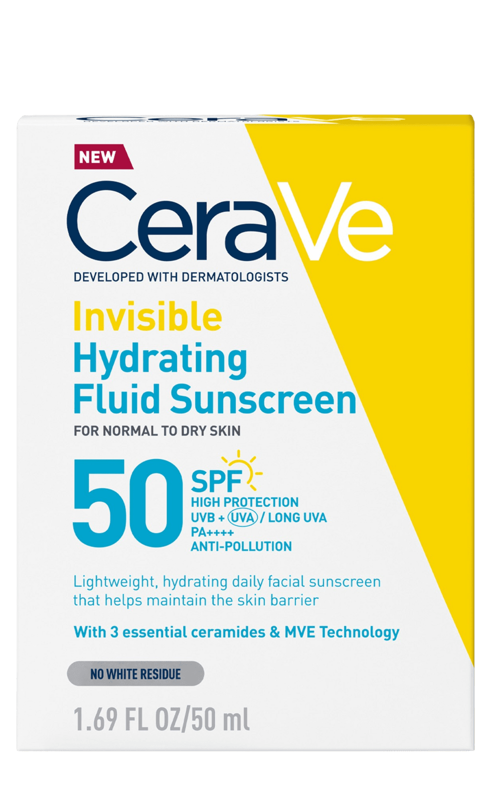 CeraVe Hydratačný opaľovací fluid SPF 50 50ml