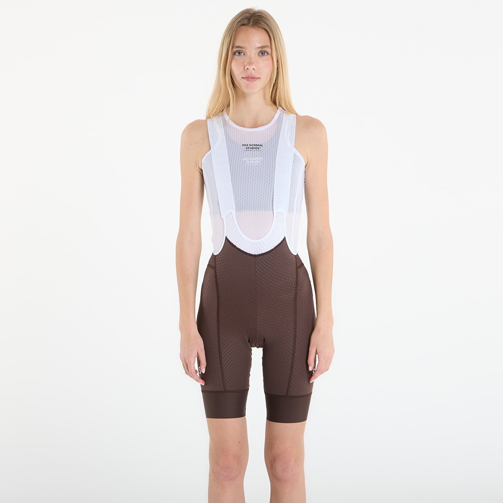 Šortky Pas Normal Studios Women's Mechanism Bibs Light Brown S