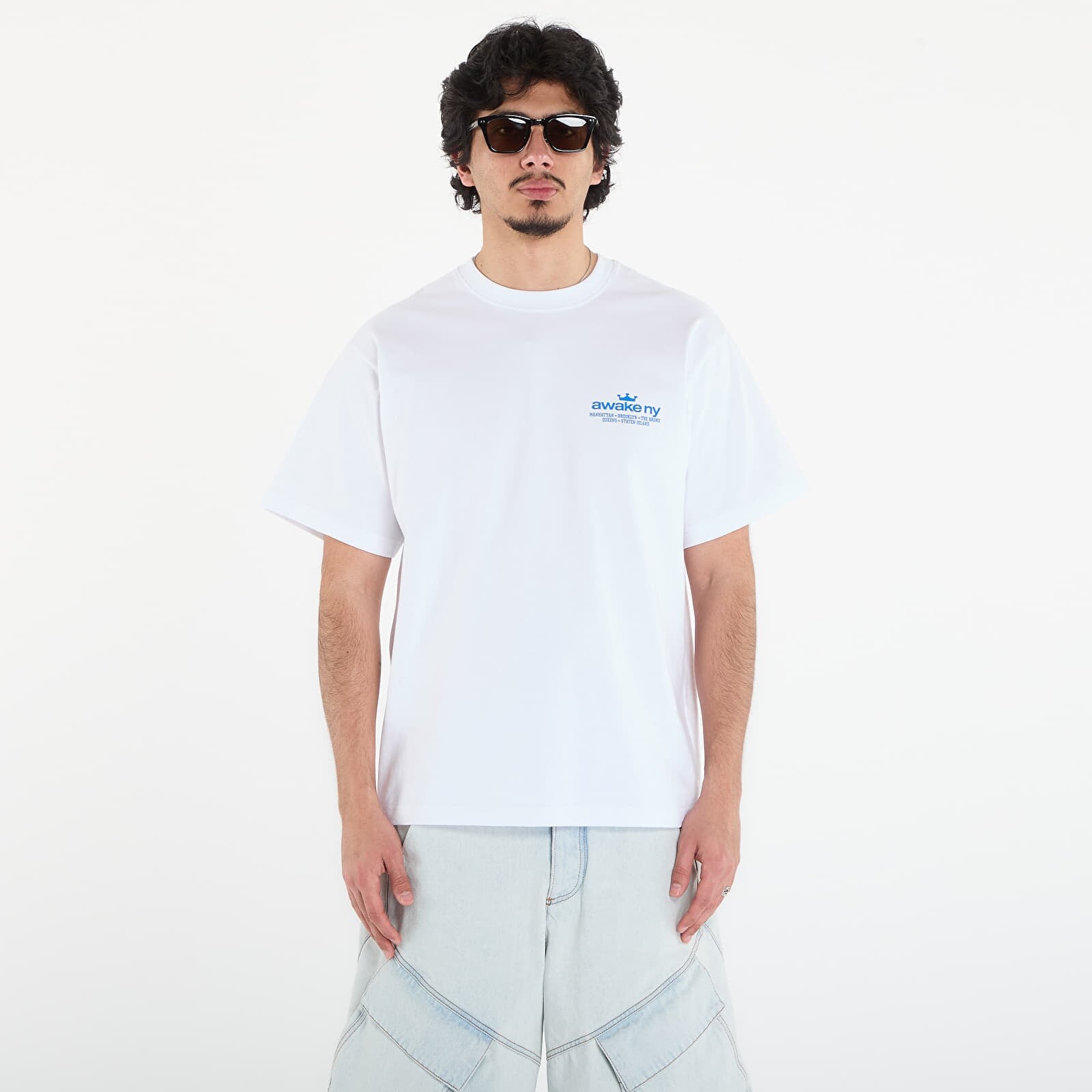 Tričko Awake NY Good Everywhere Tee White XL