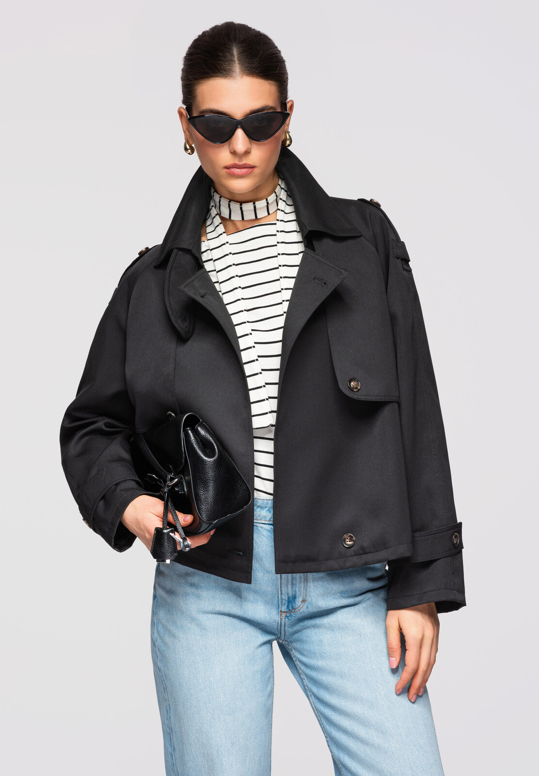 Dámsky krátky kabát LARICA