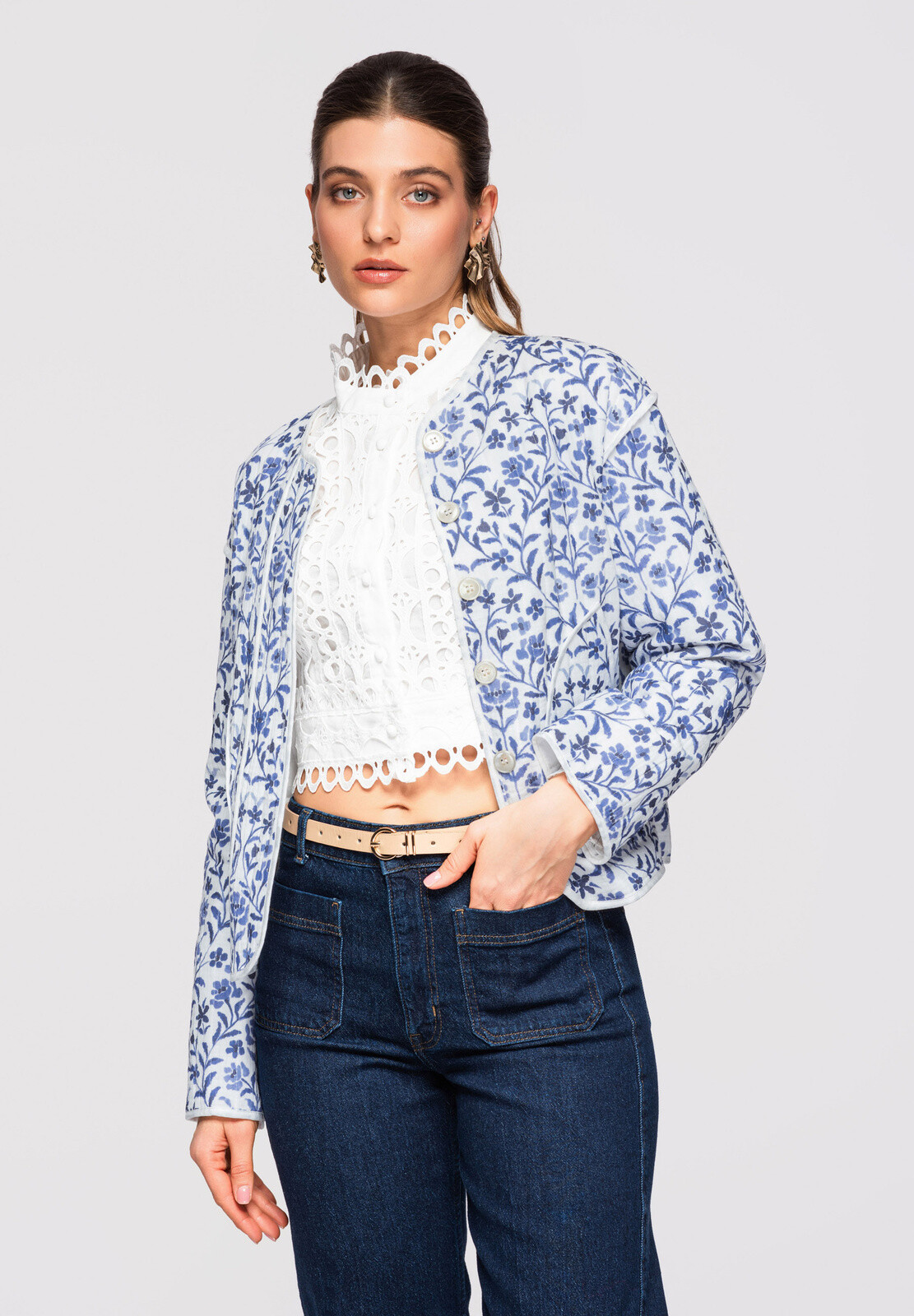 Dámska oversize bunda LARICA