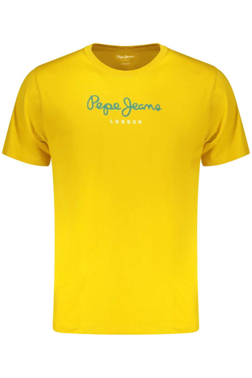 Žlté pánske tričko s krátkym rukávom Pepe Jeans