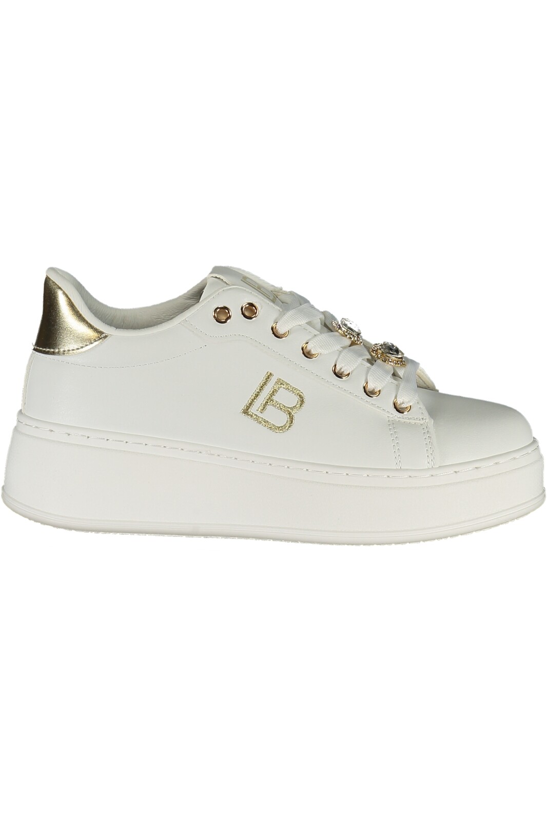 Biele dámske tenisky Laura Biagiotti