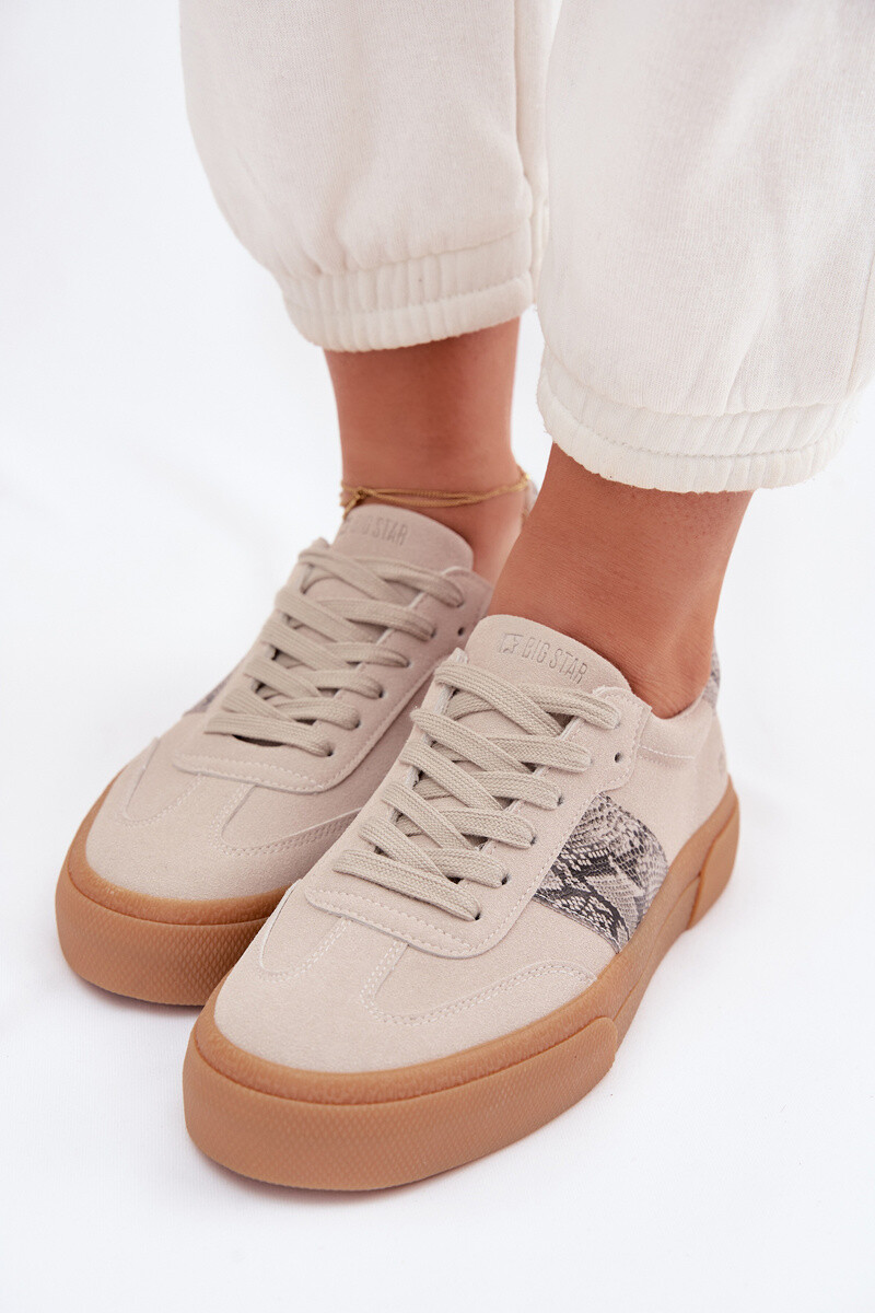 Dámske tenisky s hadou kožou BIG STAR