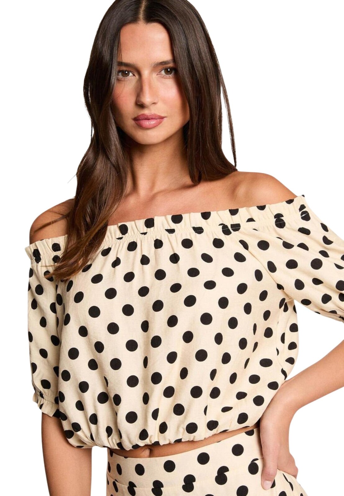 Morgan De Toi blúzka s bodkami