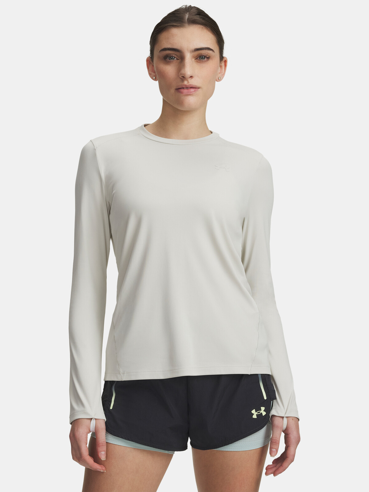 Under Armour W Explor IsoChill UPF LS-WHT Women's T-Shirt - Women's