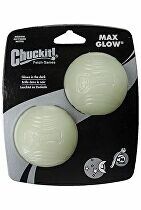 Hračka pes Chuckit Max Glow M 6cm/2ks