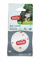 Hračka pes ETPU míček pískací Zolux