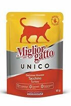 Miglior Cane Unico kapsička pro kočky krůtí 85g