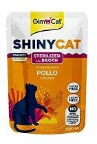 Gimcat ShinyCat kapsa kuře ve vývaru Sterilized 70g