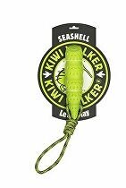 Hračka pes SEASHELL MAXI, plov z TPR zelená Kiwi