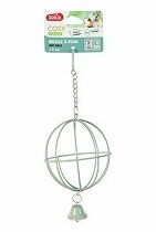 Jesličky na seno COSY kov koule zelená Zolux