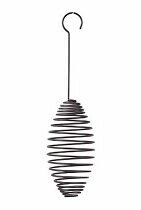 Krmítko venk. SPIRAL na loj.koule kov fialová 15cm Zol