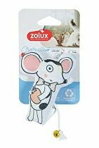 Hračka kočka CHATOUILLE Myška s jahodou Zolux