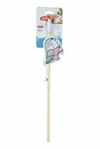 Hračka kočka CHATOUILLE Udice Ptáček v šatech Zolux