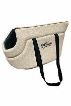 Přepravní taška Boho II. 48x35x30cm šedo-krémová