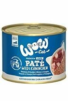 WOW Cat konzerva Senior Paté zvěřina s králíkem 200g
