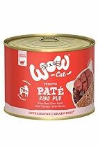 WOW Cat konzerva Adult Paté PUR hovězí 200g