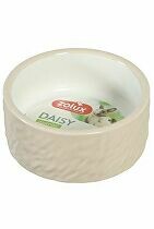 Miska keramická DAISY hlodavec 100ml béžová Zolux