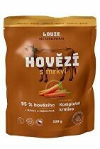 Louie Dog kapsa Hovězí s mrkví 300g
