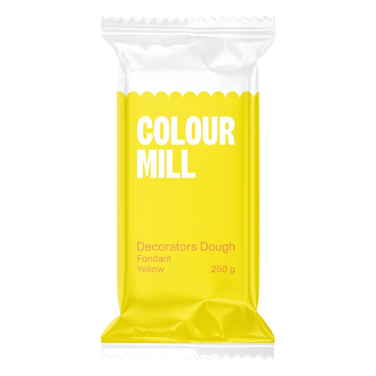 Colourmill Cukrová hmota na poťahovanie a modelovanie Colour Mill - Žltá 250 g
