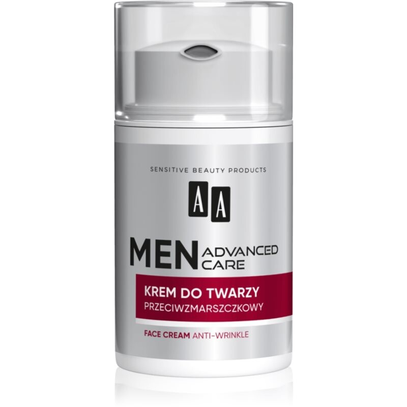 AA Cosmetics Men Advanced Care spevňujúci krém pre obnovenie pružnosti zrelej pleti 40+ pre mužov 50 ml