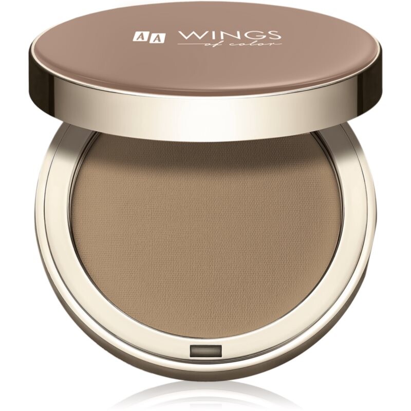 AA Wings of Color Satin Bronzer bronzer s matným efektom odtieň 02 Natural Bronze 8 g