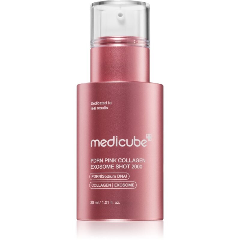 Medicube PDRN Pink Exosome Shot Serum 2000 regeneračné pleťové sérum pre vyhladenie pleti a minimalizáciu pórov 30 ml