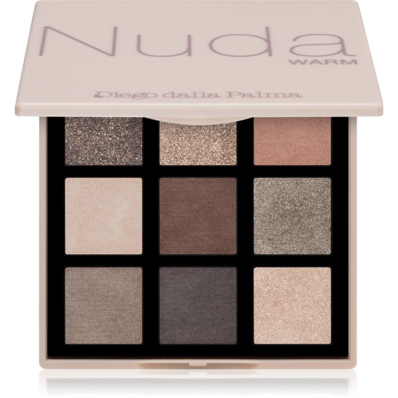 Diego dalla Palma Eyeshadow Palette paletka očných tieňov odtieň Nuda Warm 8.5 g